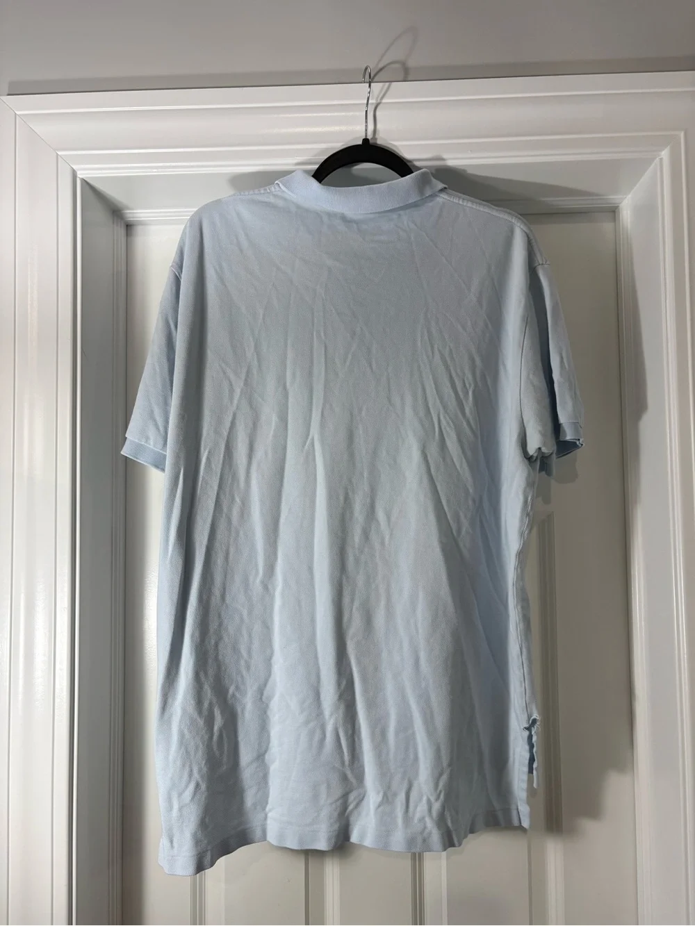 Ralph Lauren Pale Blue Men's Polo with Pink Pony